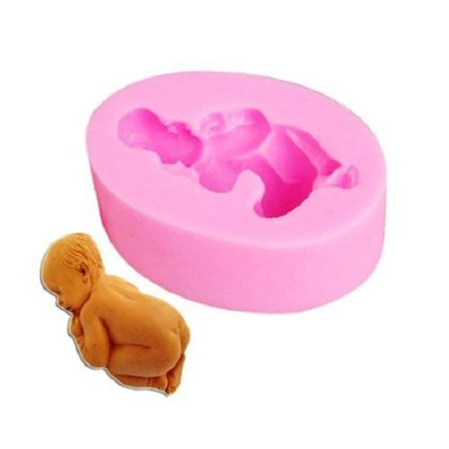 Sleeping Baby Silicone Fondant & Chocolate Mold