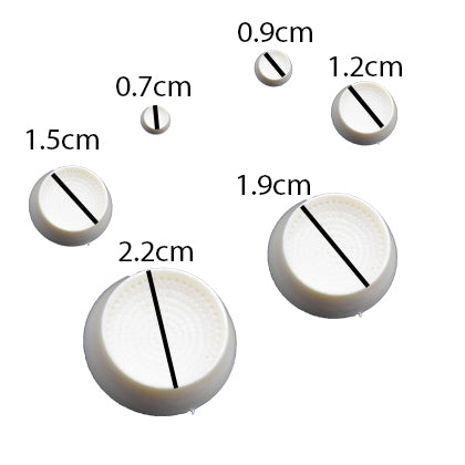 Small Daisy Fondant Cutters 6Pcs Set Plastic