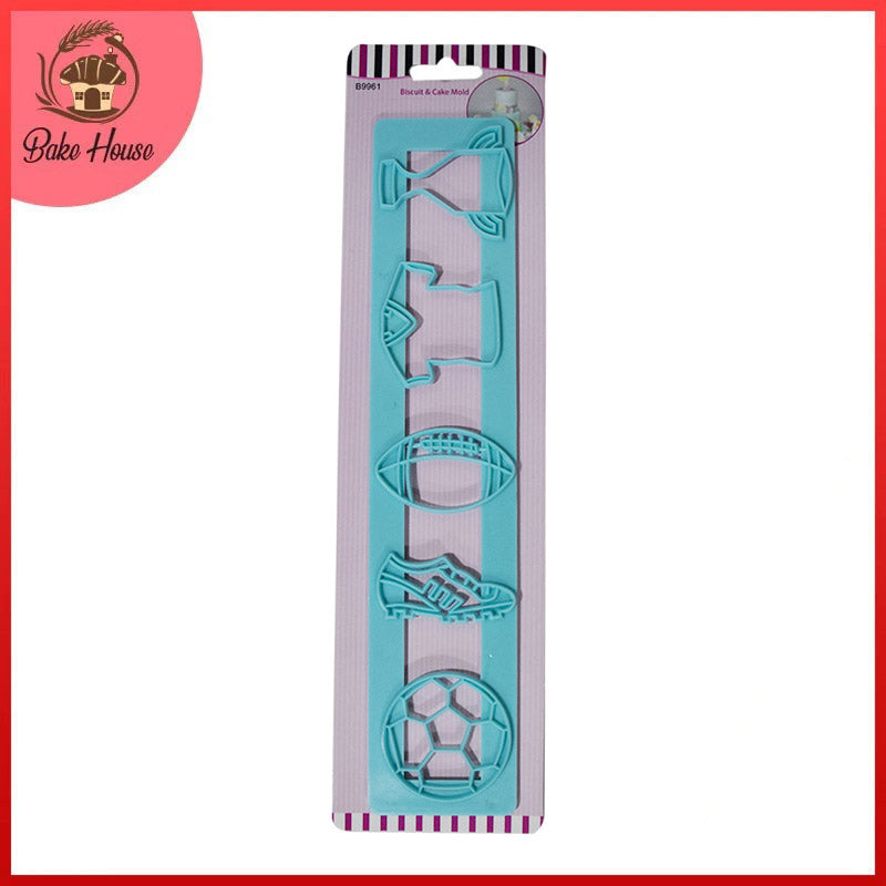 Soccer Series Fondant Cutter Plastic
