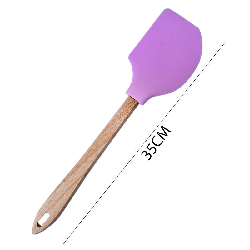 Spatula With Wood Handle Large