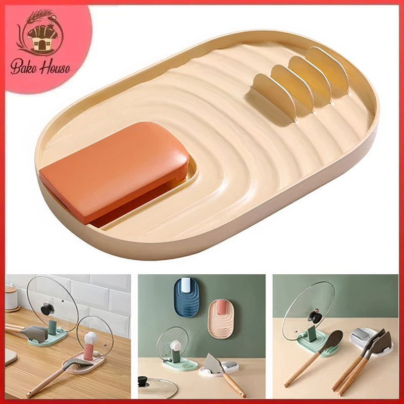 Spatula and Spoon Holder Plastic