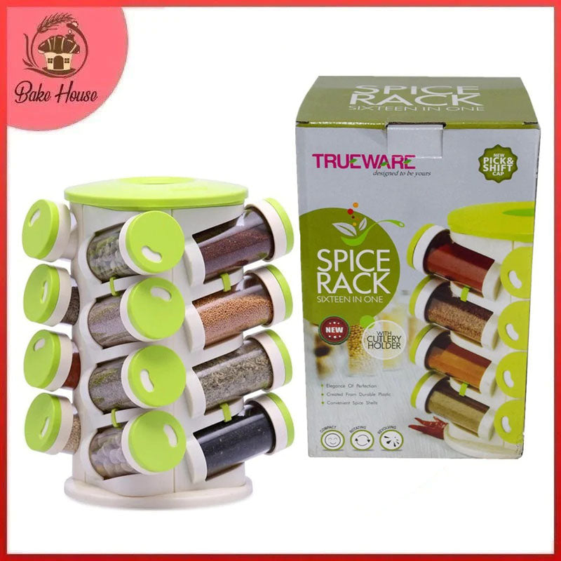 Spice Jar Rack Sixteen In One