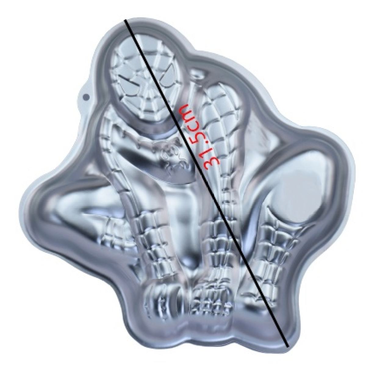 Spiderman Aluminium Cake Baking Mold