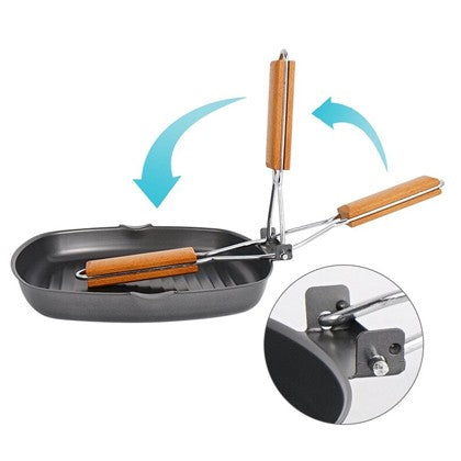 Square Grill Pan Non Stick Small 24cm