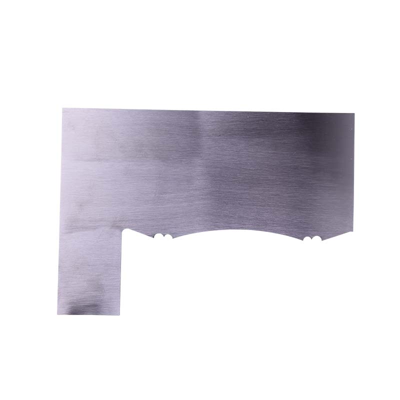 L Shape Double Sided Cake Edge Comb Stainless Steel