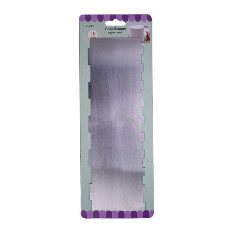 Double Sided Cake Edge Comb Stainless Steel