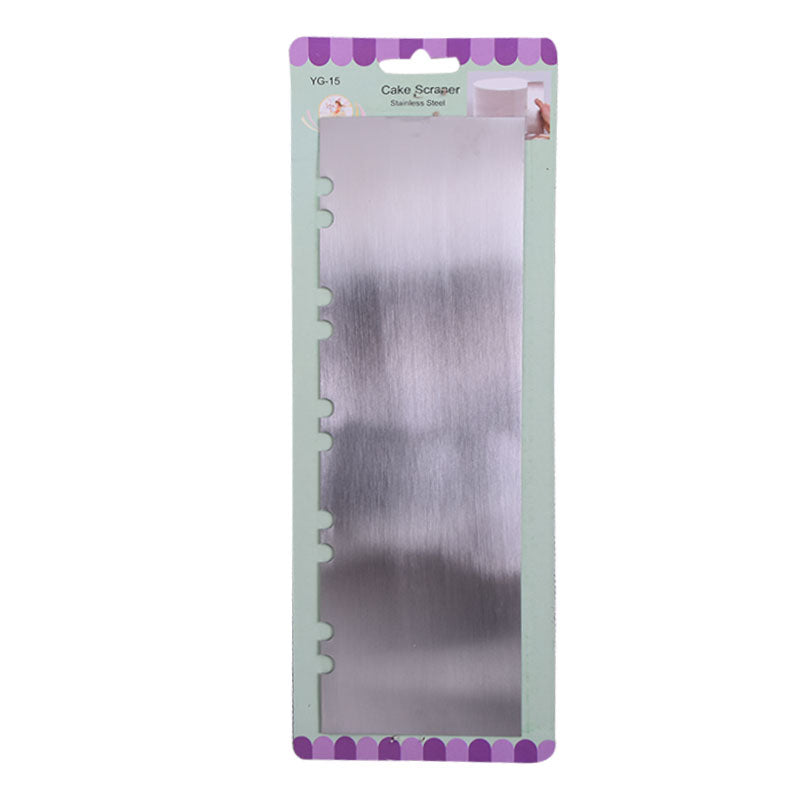 Double Sided Cake Edge Comb Stainless Steel