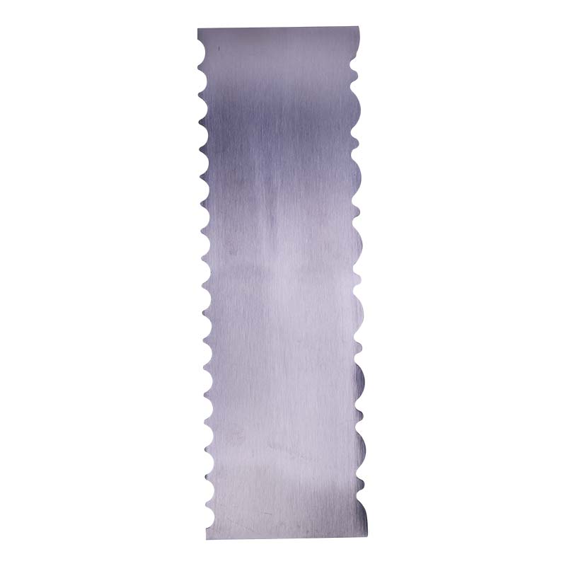 Double Sided Cake Edge Comb Stainless Steel
