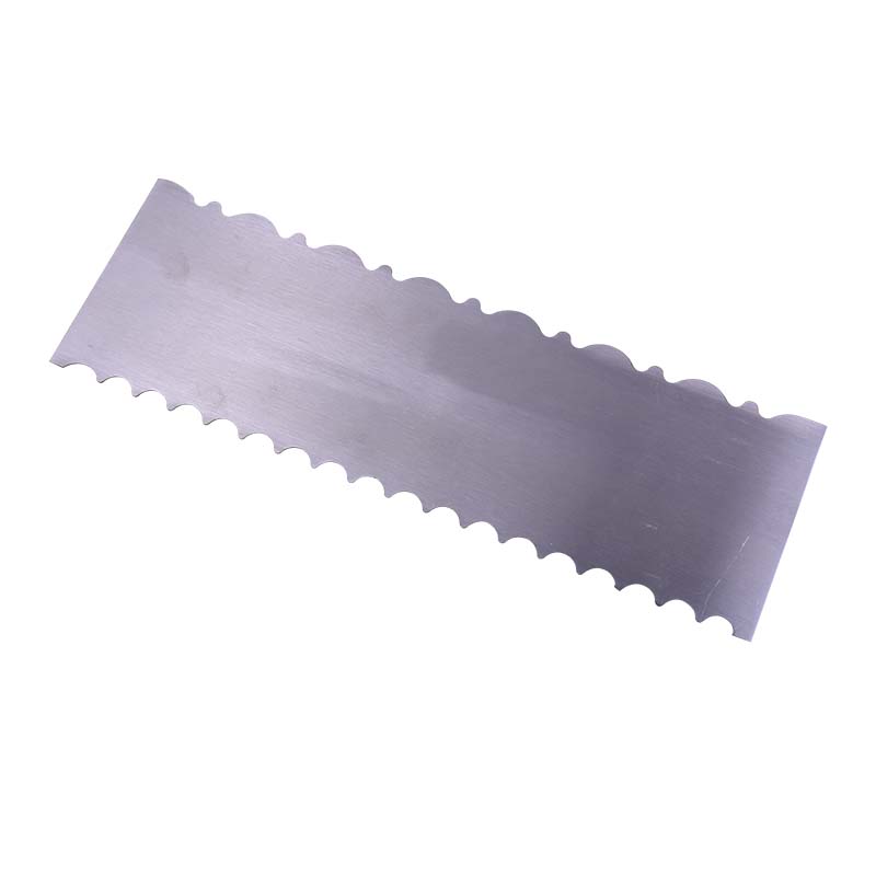 Double Sided Cake Edge Comb Stainless Steel