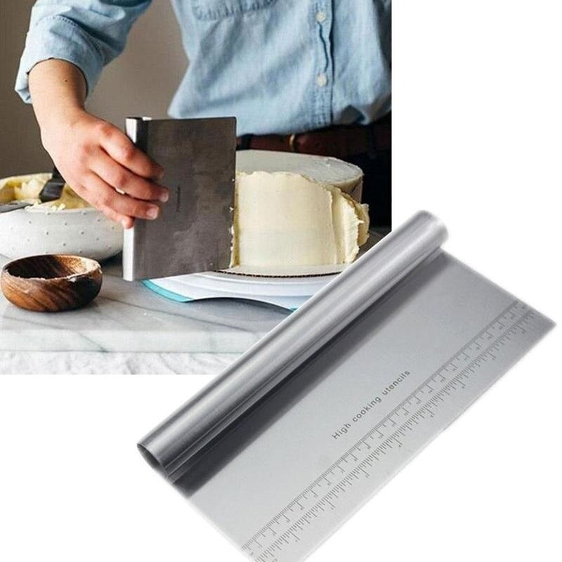 Stainless Steel Scraper & Dough Cutter 25CM