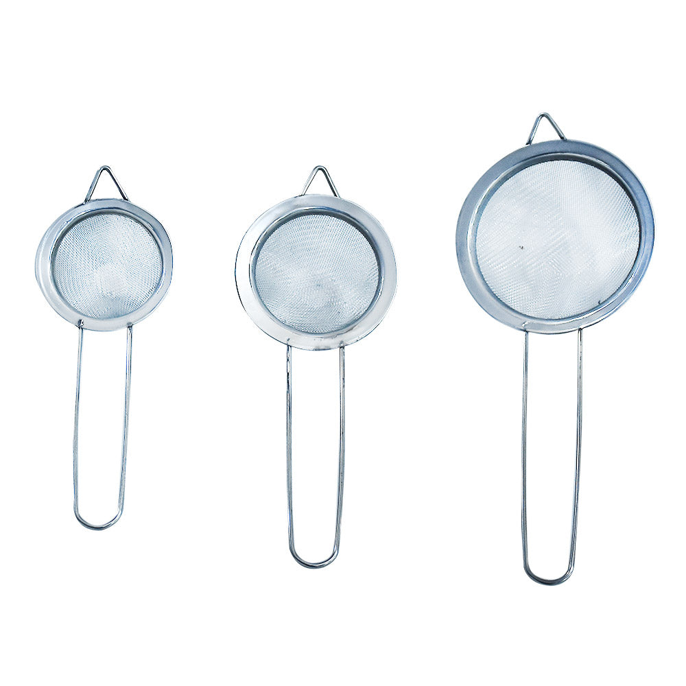 Stainless Steel Strainer 3Pcs Set
