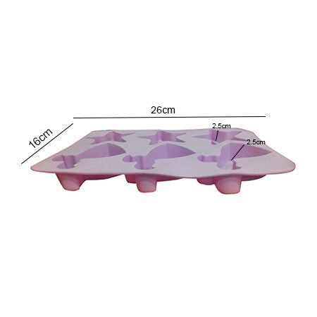 Starfish & Mermaid Silicone Mold 6 Cavity