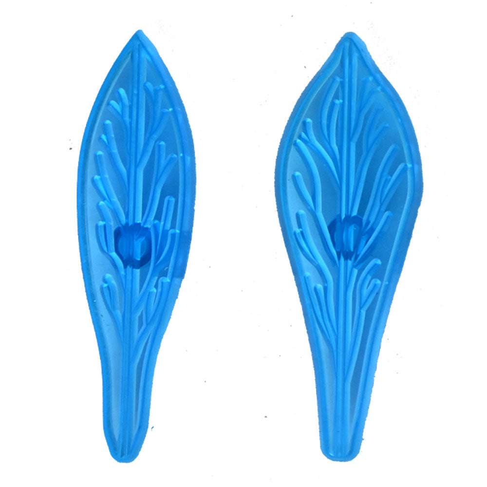 Stargazer Lily Flower Fondant Cutter 2Pcs Set Plastic
