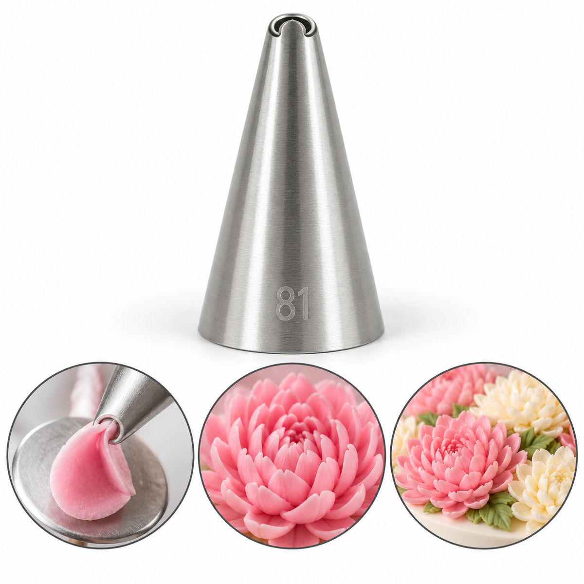 81 Icing Nozzle Stainless Steel