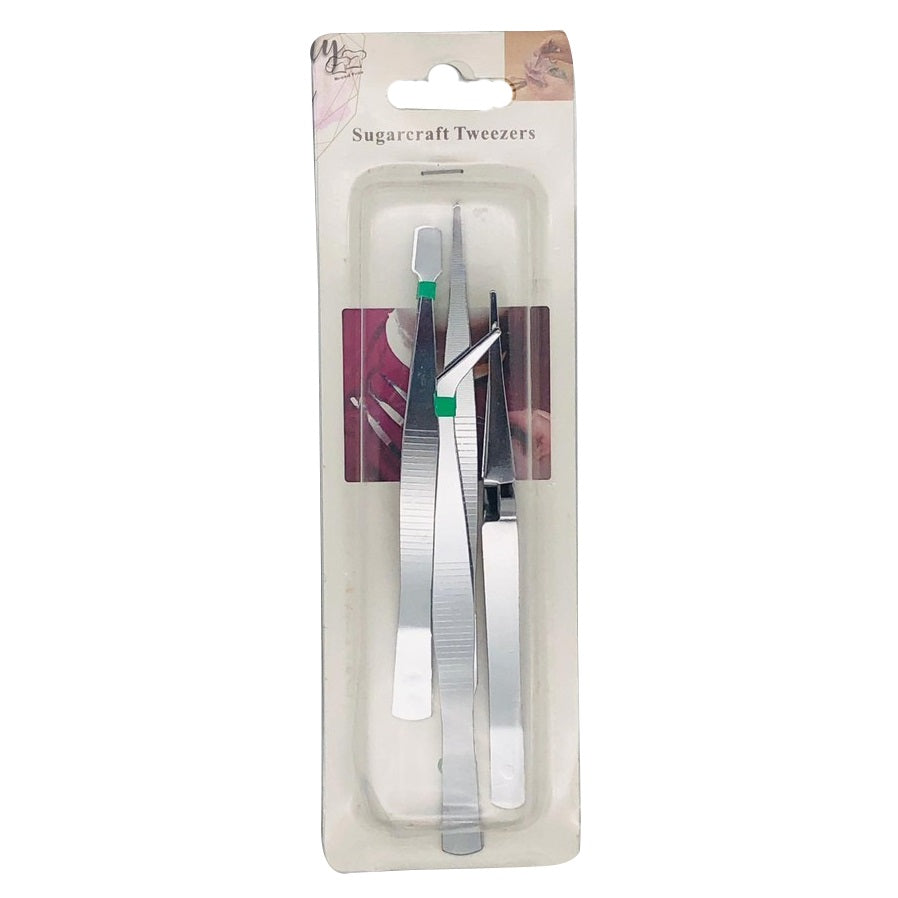 Sugarcraft Tweezers Stainless Steel 4Pcs Set