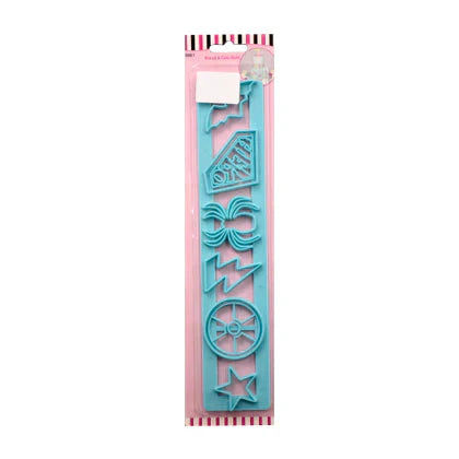 Superhero Theme Fondant Cutter Plastic