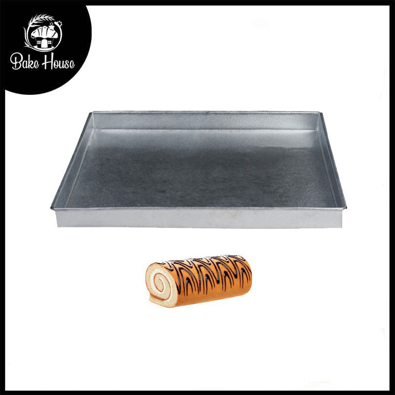 Swiss Roll Baking Tray Rectangle 11 X 15 Inch Galvanized Steel