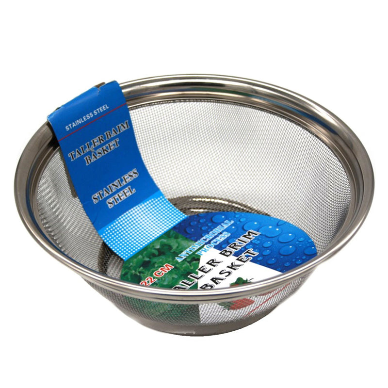 Taller Brim Basket Steel 25CM