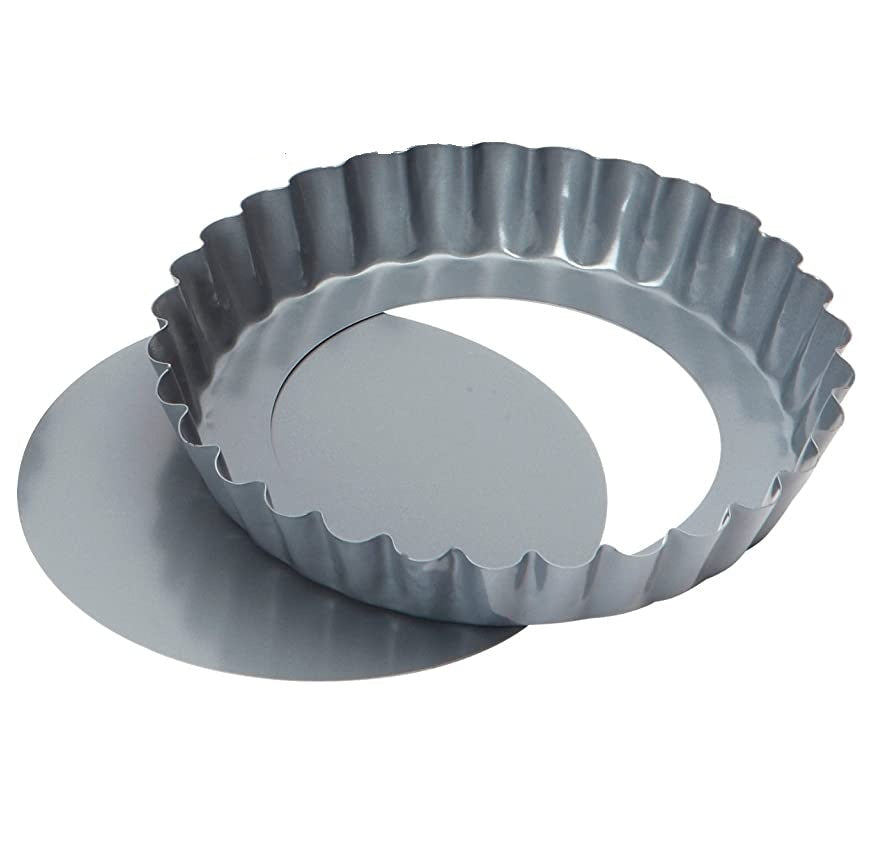 Tart Tin Pie Pan Round Silver 9.5 Inch