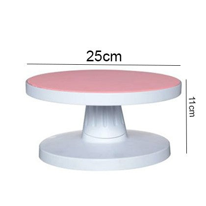 Tilting Cake Rotating Turntable Decorating Stand