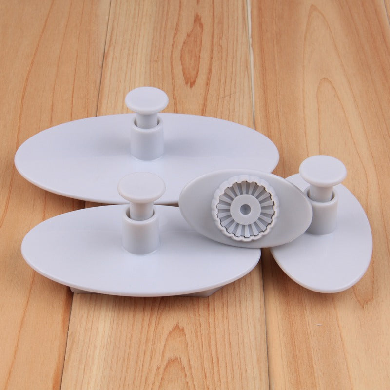 Tractor Fondant Plunger Cutter 4Pcs Set
