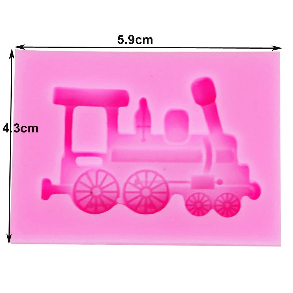 Train Silicone Fondant Mold