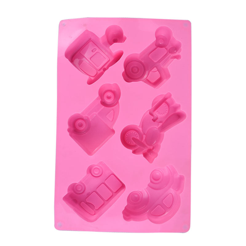 Transport 6 Cavity Silicone Soap & Baking Mold