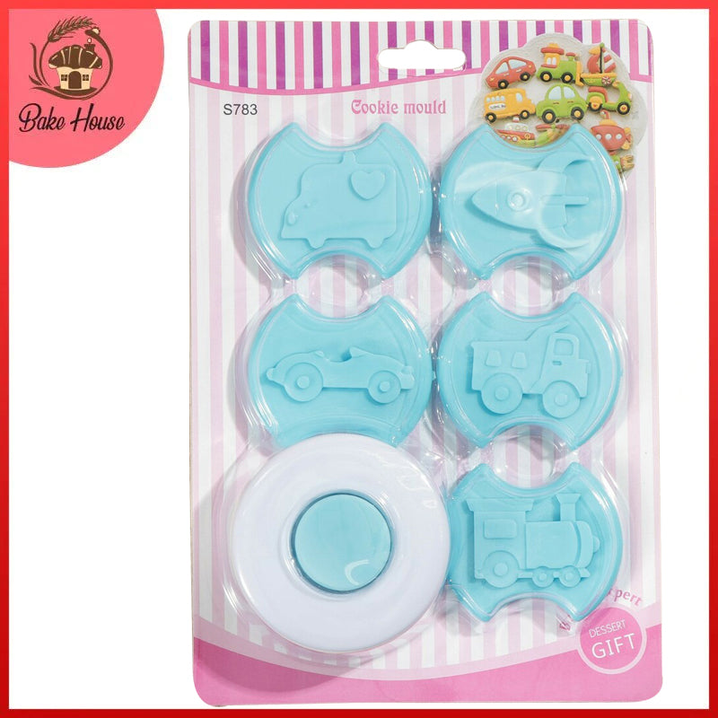 Travel Cookie Mold 5Pcs Set Plastic