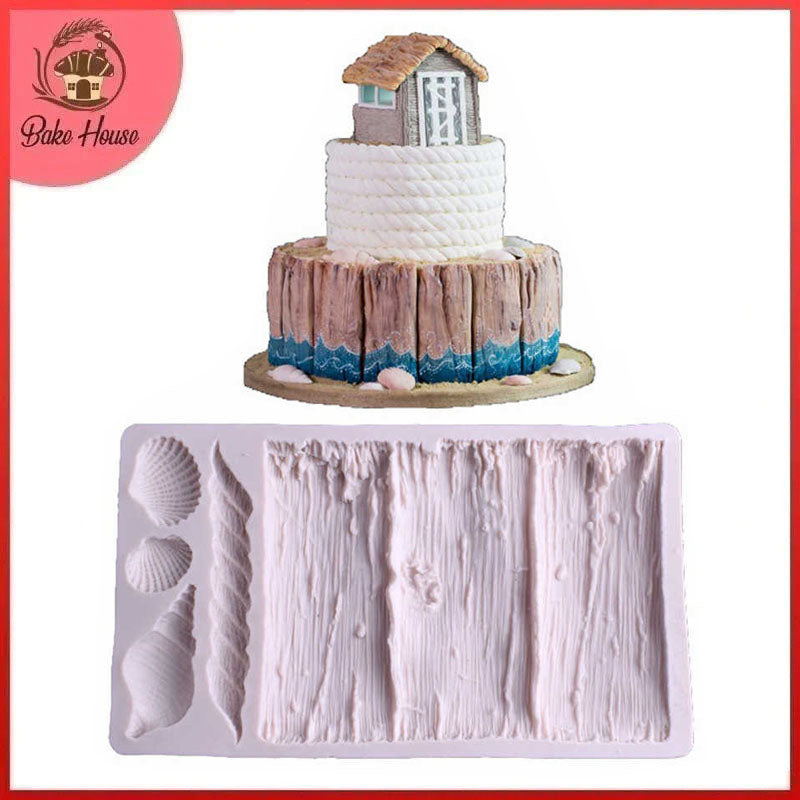 Seashell shop fondant molds