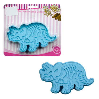 Triceratops Dinosaur Cookie Cutter Plastic