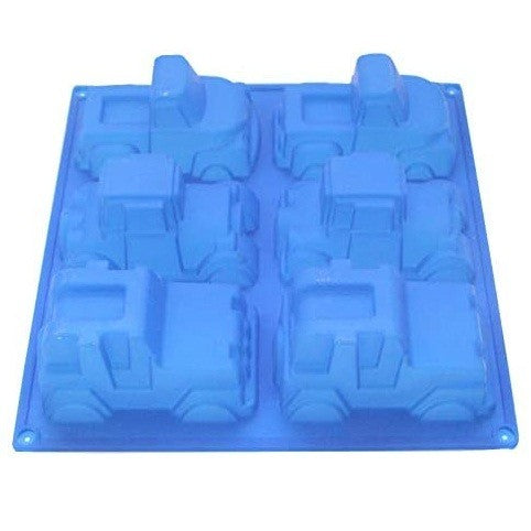 Truck Car & Jeep Silicone Mold 6 Cavity