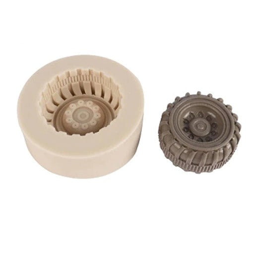 Truck Tyre Silicone Fondant & Chocolate Mold
