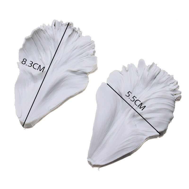 Tulip Petal Silicone Fondant Mold 2Pcs Set