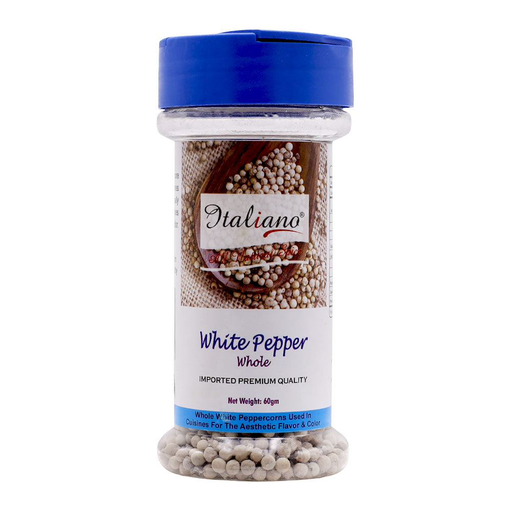 Italiano White Pepper 60g