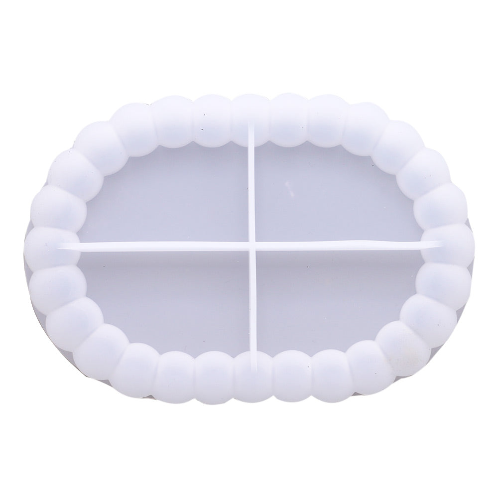 Oval Bubble Tray Silicone Chocolate Mold