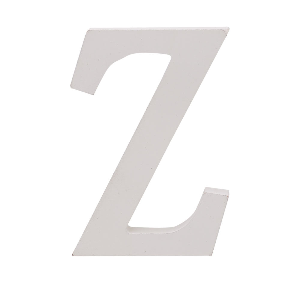 Freestanding Wooden Uppercase Alphabet Z