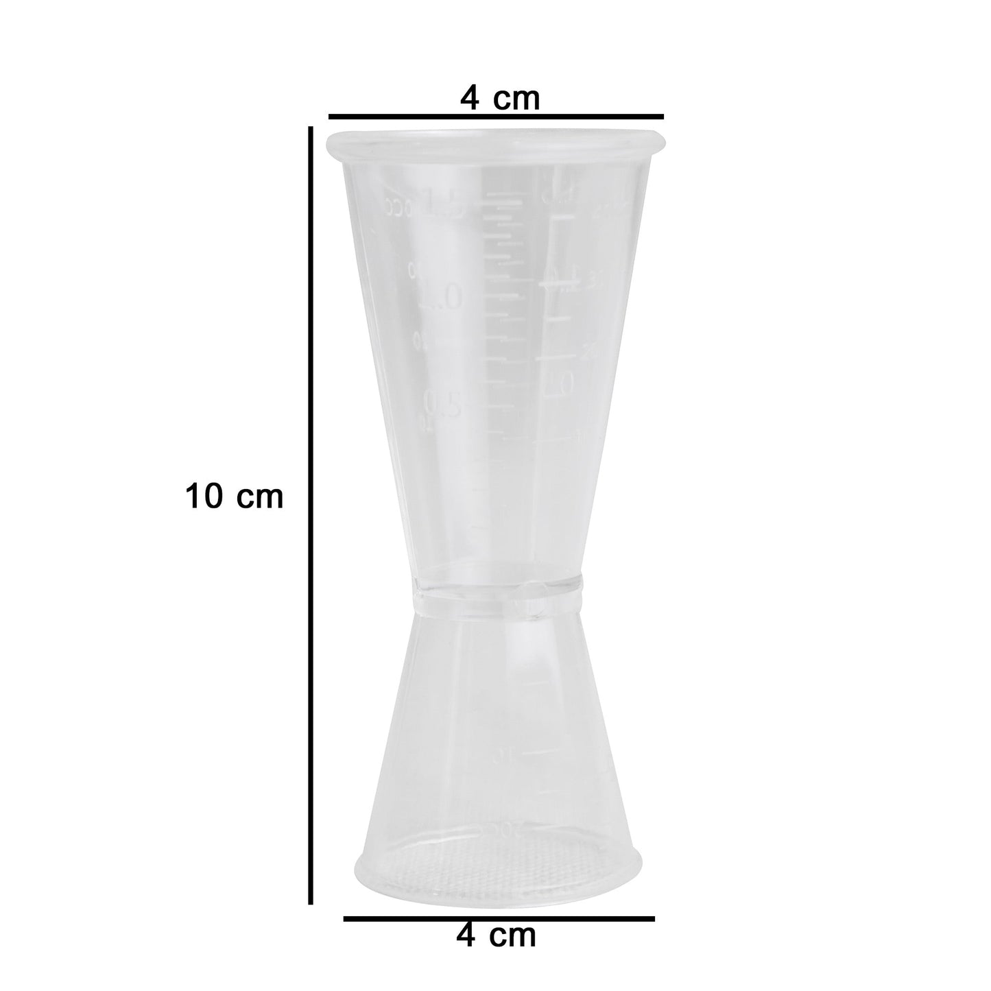 Transparent Double Head Measuring Cup