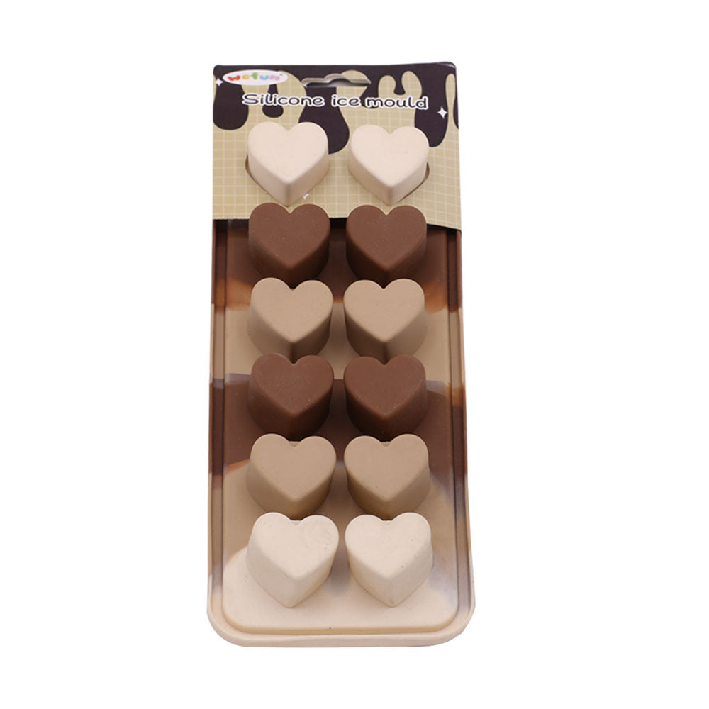Heart Silicone Chocolate Mold 12 Cavity