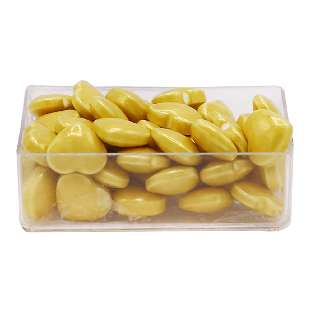 Shiny Golden Hearts Edible Sprinkle 30g Pack