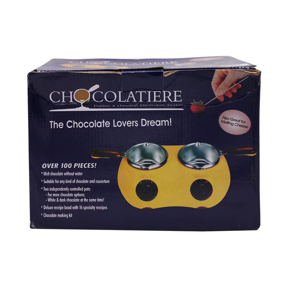 Double Pot Electric Chocolate Melting Machine