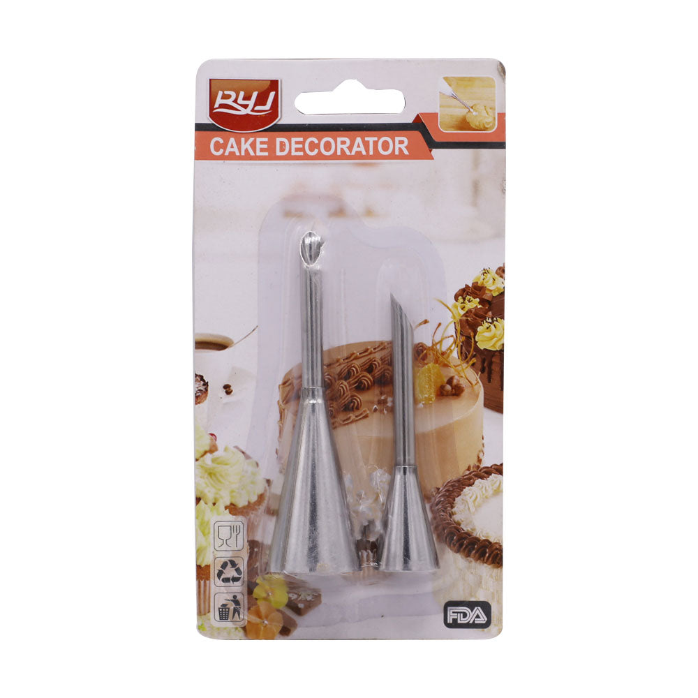 Cupcake Filling Nozzle Stainless Steel 2pcs pack