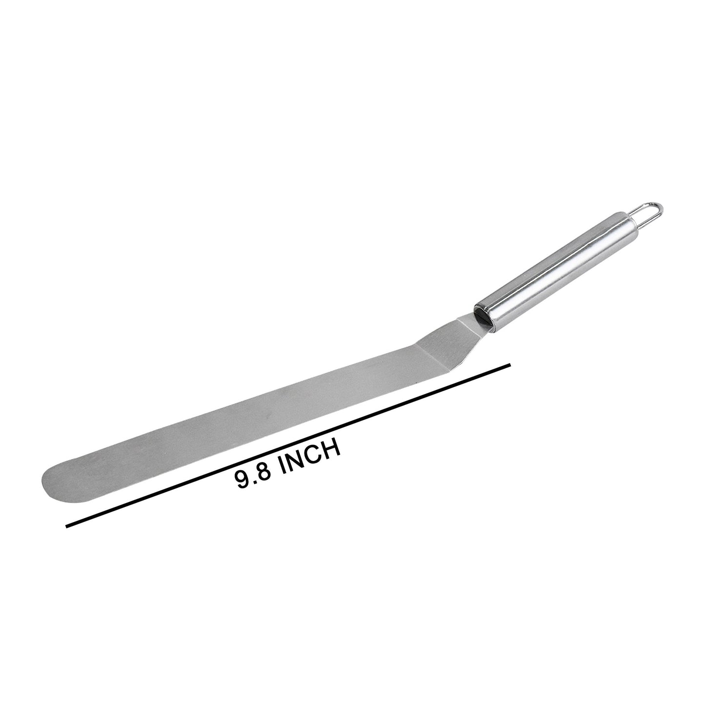 Angled Spatula Knife Full Stainless Steel Large