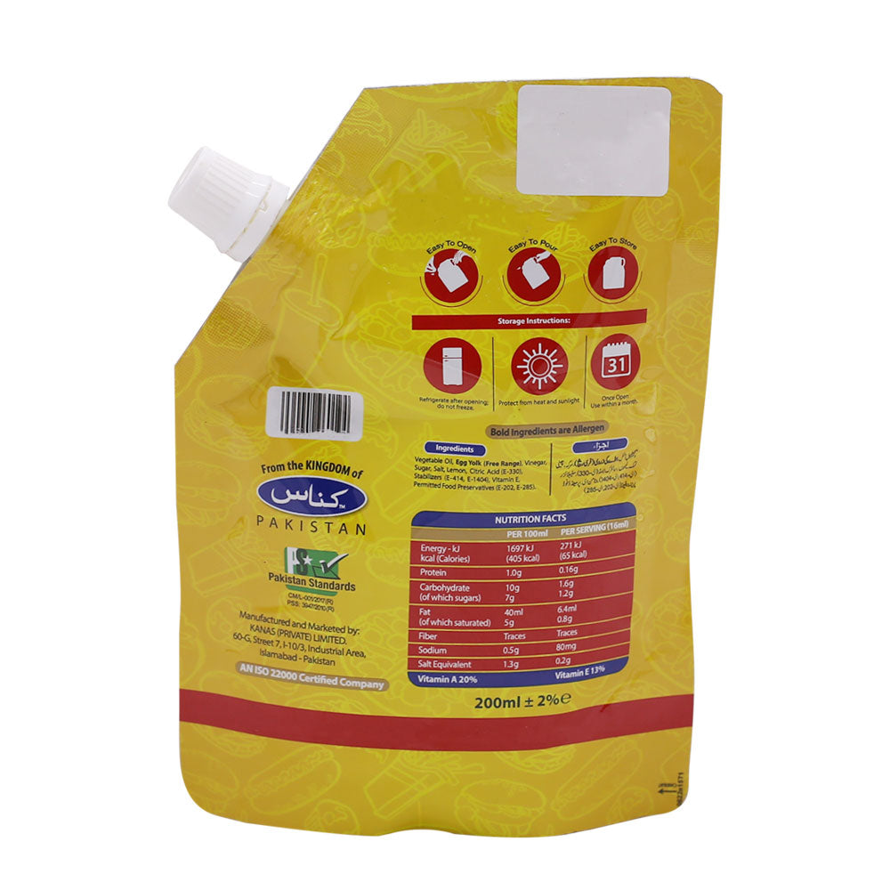 Kanas Mayonnaise Classic 200ml