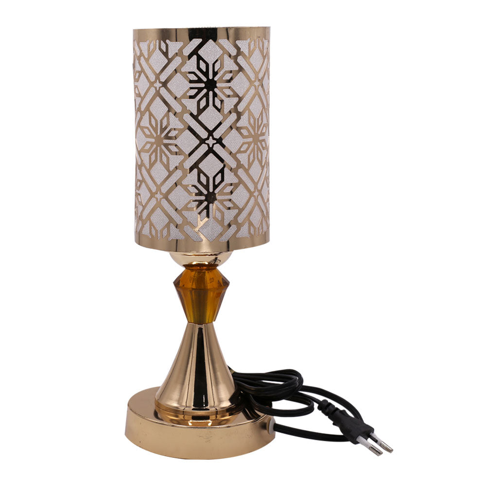 Snowflake Pattern 3 Colors Changing Side Table lamp 9cm