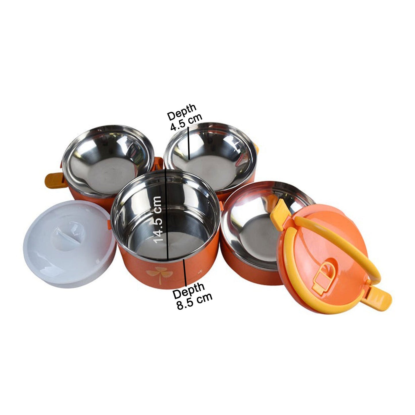 Stainless Steel Lunch Box 4 Layers