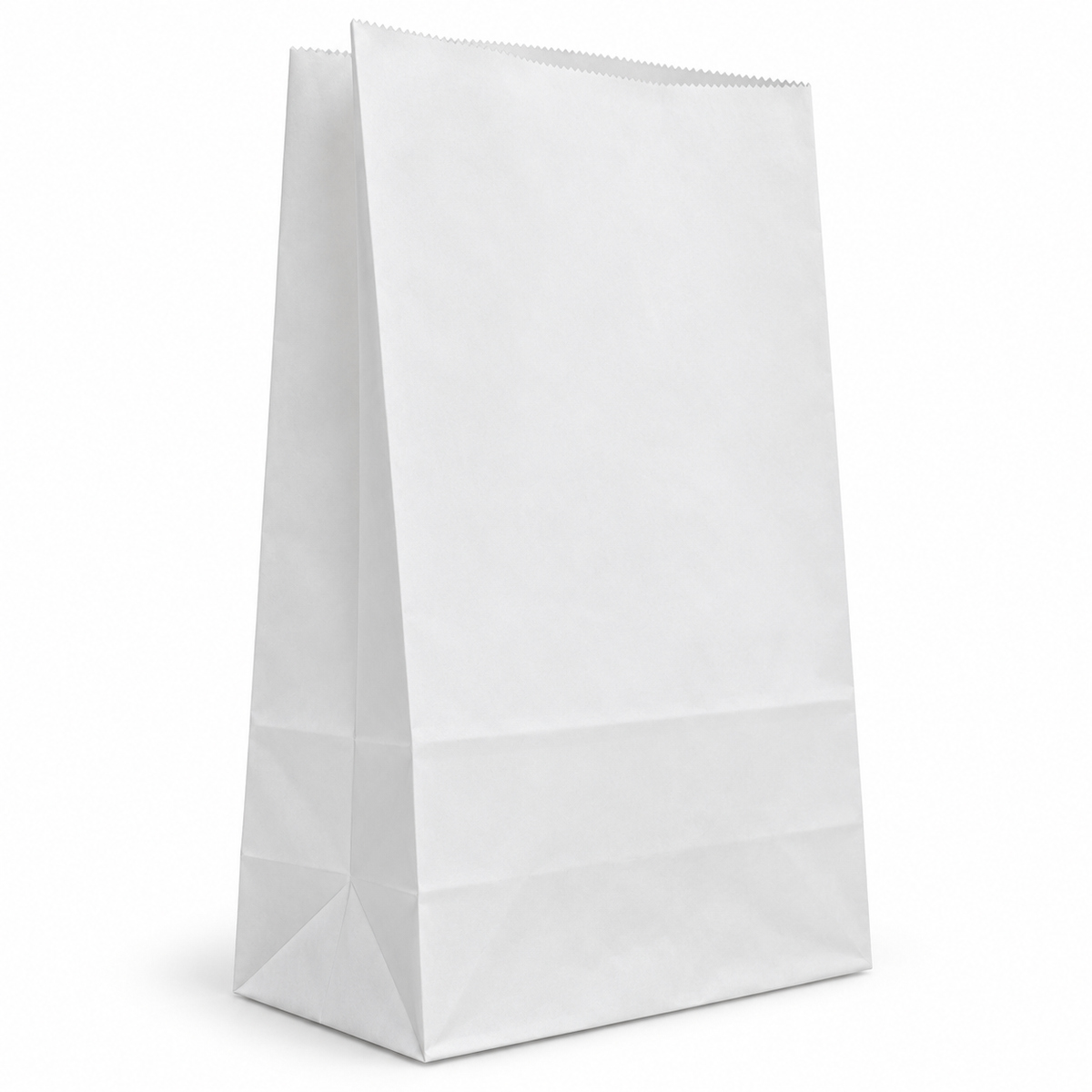 White Paper Bread Bag 26.5x15 cm