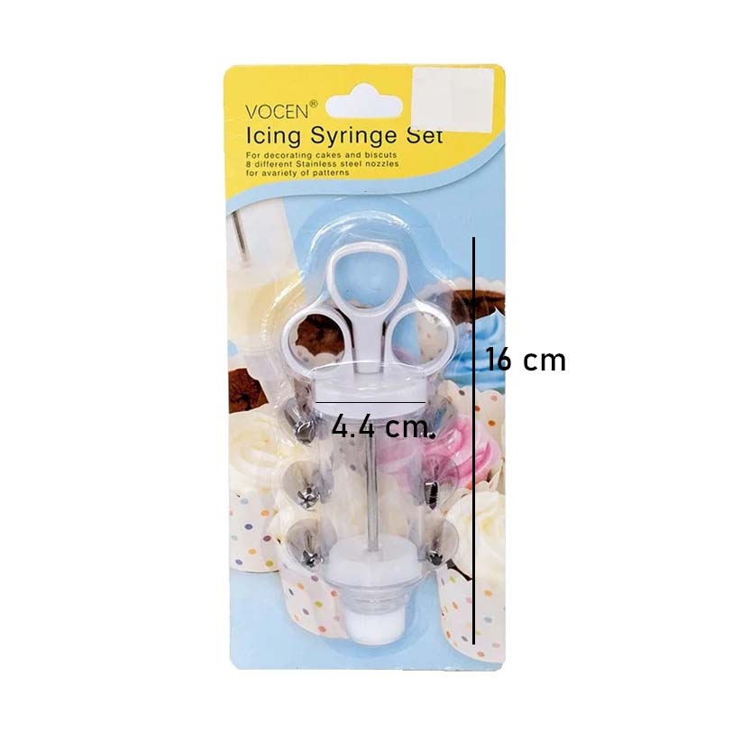 VOCEN Icing Syringe Set
