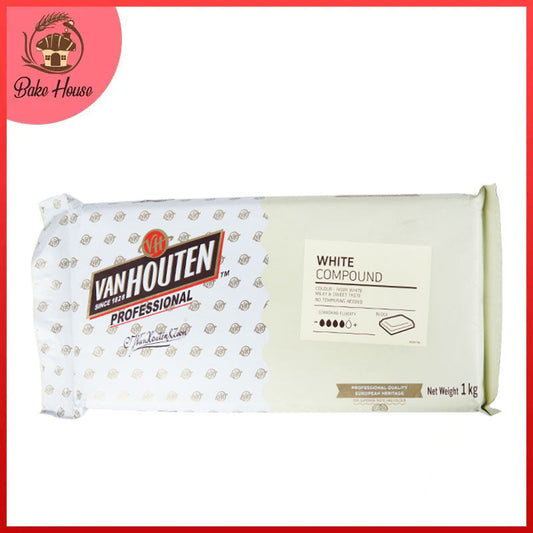 Van Houten White Compound Chocolate 1KG