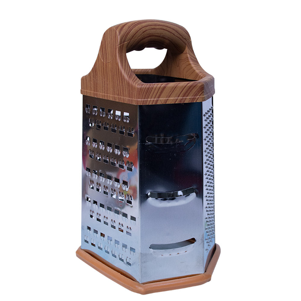 Vegetable & Fruit Grater Stainless Steel Wood Handle