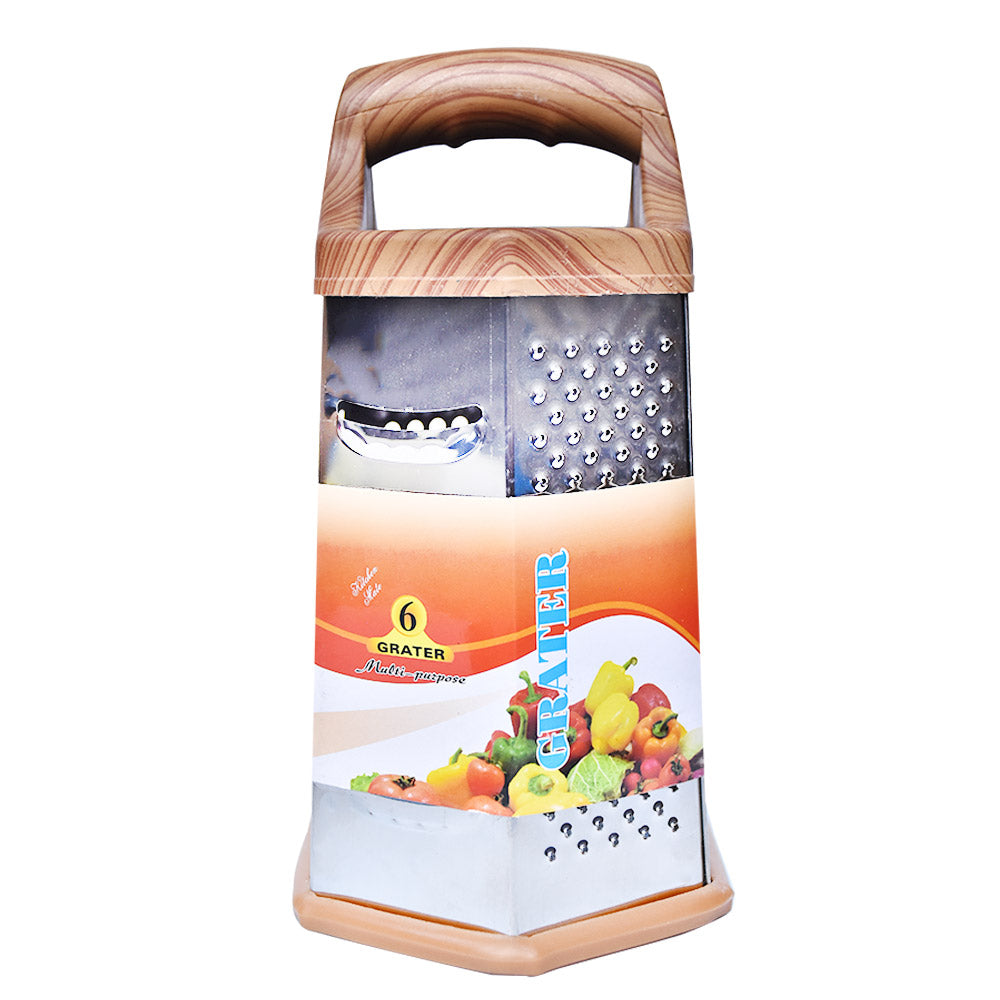 Vegetable & Fruit Grater Stainless Steel Wood Handle